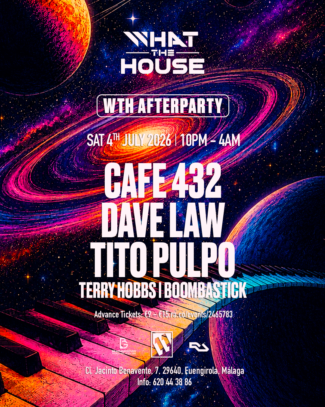 What The House Official After Party at 11 Art Club - flyer